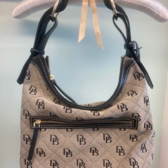 Dooney & Bourke Handbags - Dooney & Bourke hobo logo shoulder bag